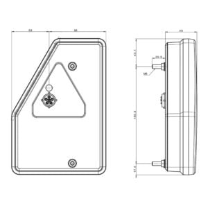 lampa semnalizare spate ft 277 dt2 1
