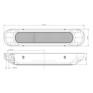 lampa semnalizare spate LED FT 330 dt