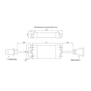 Alternative view of Led control box 12V cu cablu si stecher 13b/12v