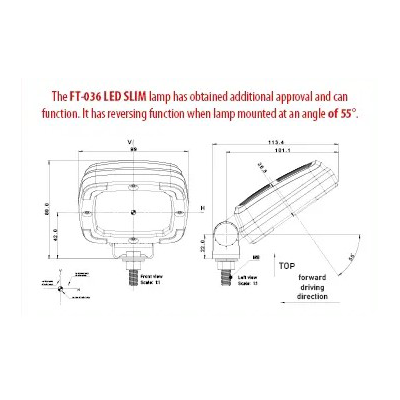 Proiector de lucru patrat LED FT-036 SLIM 1400lm, cablu 1,5m 5 Proiector de lucru patrat LED FT-036 SLIM 1400lm, cablu 1,5m - imagine 5