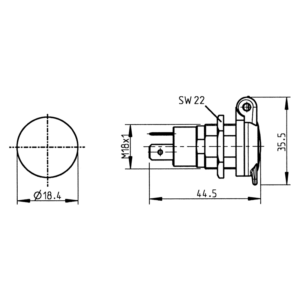 Priza electrica 6-24V/16A - incarcator bricheta