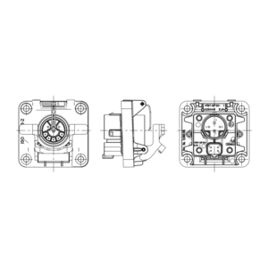 Priza ISOBUS 150 Active 9 Pini / 12V