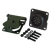 Priza electrica NATO 12 Pini / 24V cu pin tata, fara protectie